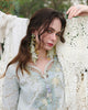Mushq Hemline Secret Garden Lawn – Ivory Botanica