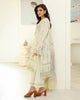 Roheenaz Petals in Print Lawn – Ivory Sonata