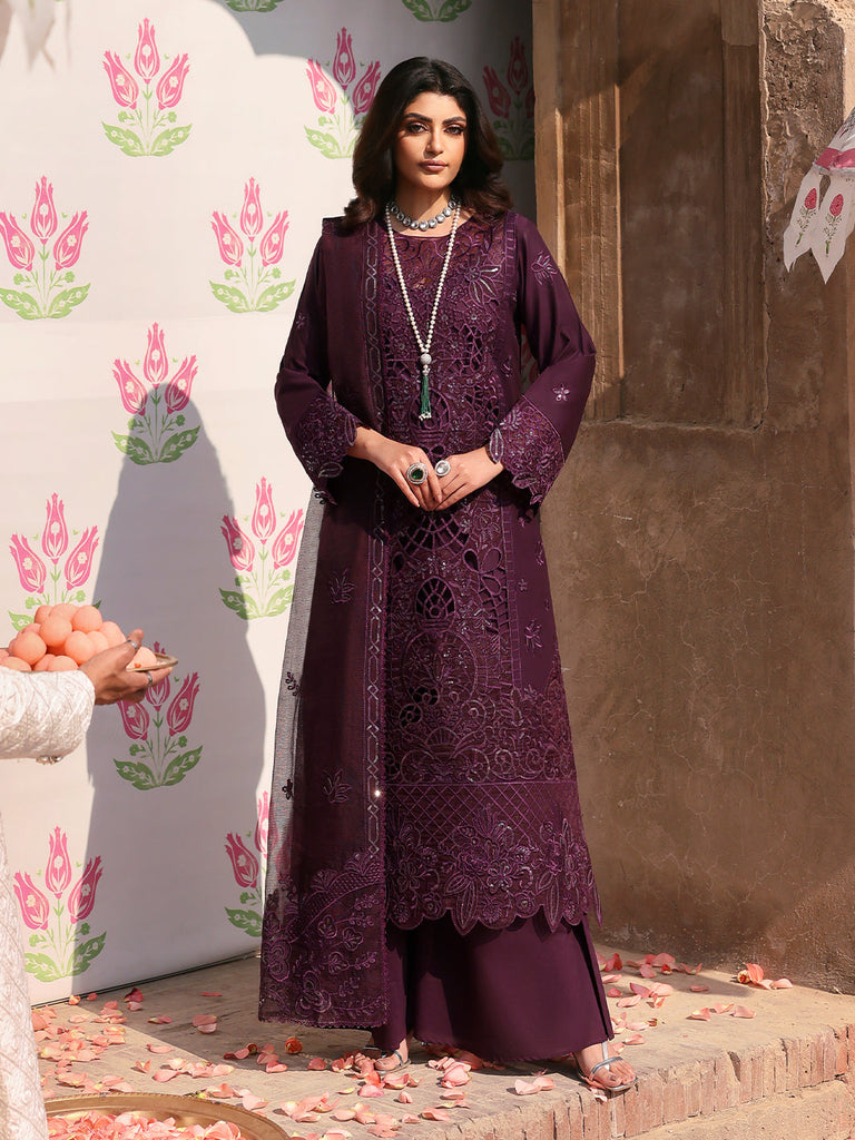 Mahnur Husn-e-Jahan Luxury Lawn – Liana