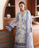 Roheenaz Eclat Garden Printed Lawn – Lilac bloom