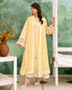 Roheenaz Summer Chikankari Lawn Edit – Lumiere Yellow