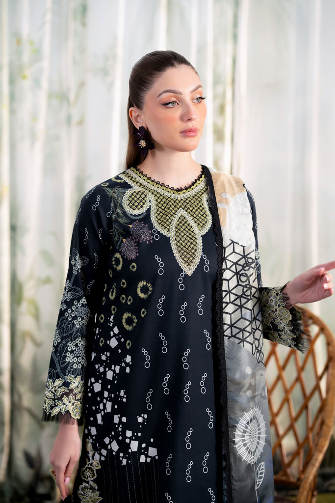 Aabyaan Shezlin Chikankari Ramadan Edit Lawn – NAZAN (AR-10)