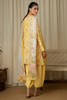 Aabyaan Print Luxe Linen – MARIGOLD (AK-06)