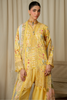 Aabyaan Print Luxe Linen – MARIGOLD (AK-06)