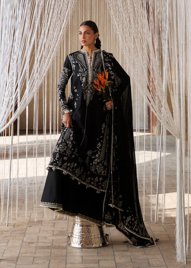 Hussain Rehar Zan Festive Luxury Lawn  – Meshki