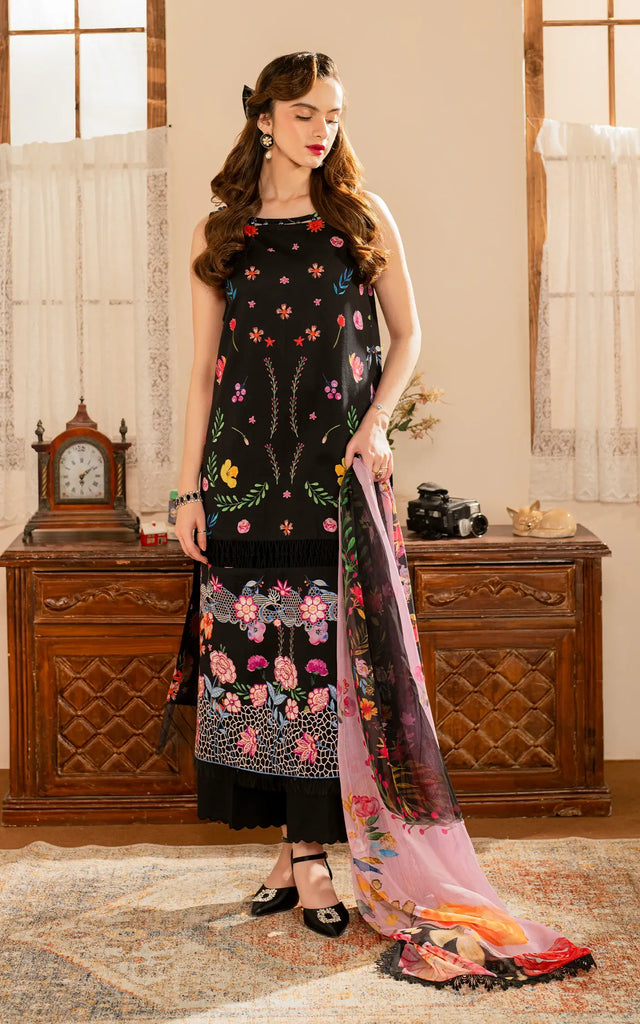 Asifa & Nabeel Meraki Vintage Lawn – Morbagh (MVL25-08)