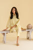 Sahar Pret/Stitched Lawn Jaquard Collection 2024 – Lemon Drop