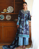 Roheenaz Eclat Garden Printed Lawn – Orchid meadow