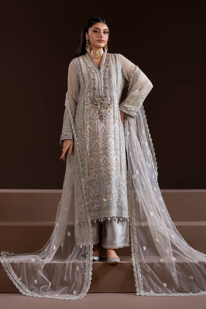KhudaBaksh Luxury Pret Formals – Shadow Grey P-276