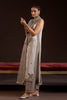 KhudaBaksh Luxury Pret Formals – Long Shirt - Light Beig P-277