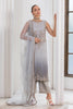 KhudaBaksh Luxury Pret Formals – Cloudy Grey P-282