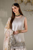 KhudaBaksh Luxury Pret Formals – Silver Grey P-299