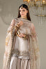 KhudaBaksh Luxury Pret Formals – Silver Grey P-299