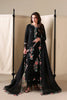 Azure Luxury Lawn – Black Peony
