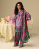 Mushq Hemline Soleil Prints Lawn – Petal Sonata