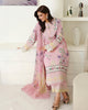 Roheenaz Petals in Print Lawn – Pink Veil