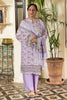 Gul Ahmed Mother's Tribute – 3 Piece Printed Karandi Suit - AY-62018