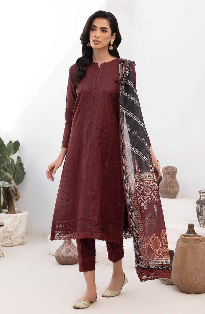 Zarif Eid Lawn Collection 2024 – ZL 02 Elvira