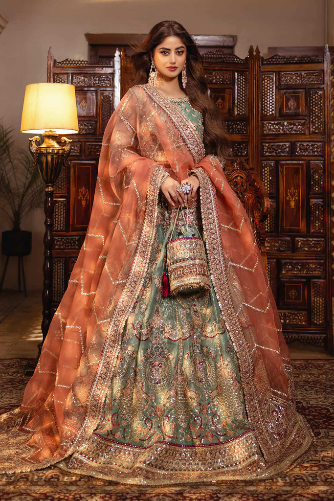 Serene X Sajal Ali Bridal Wedding Formals – SB-26 Raqs