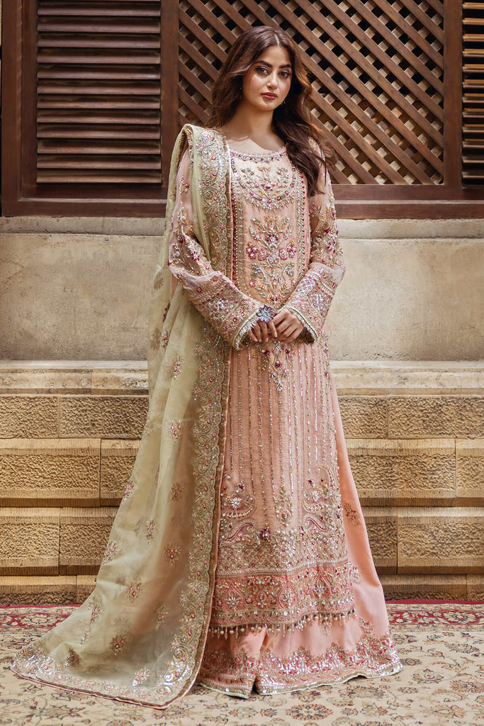 Serene X Sajal Ali Bridal Wedding Formals – SB-27 Zarqash