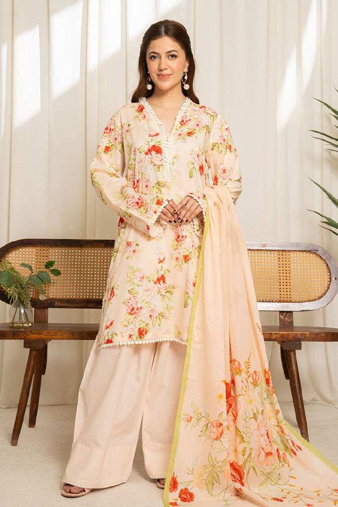 Zara Shahjahan Sulé Coco Lawn – D-04