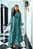 Azure Ensembles Luxury Eid Chiffon Formals – Sage Mystery