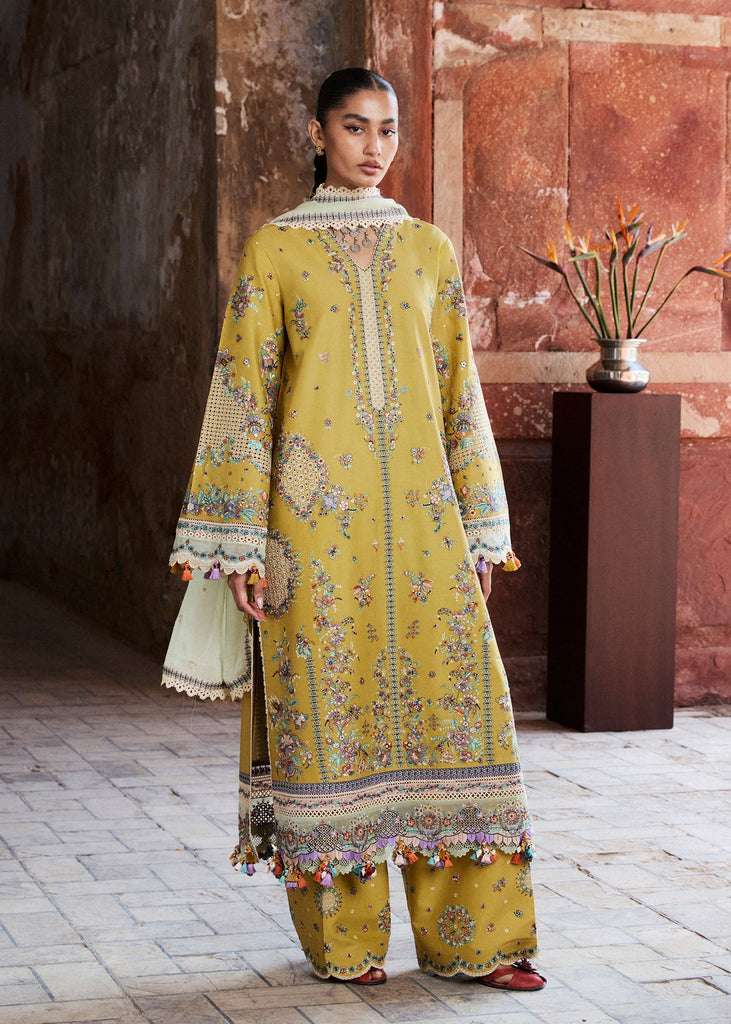 Hussain Rehar Zan Festive Luxury Lawn  – Sari