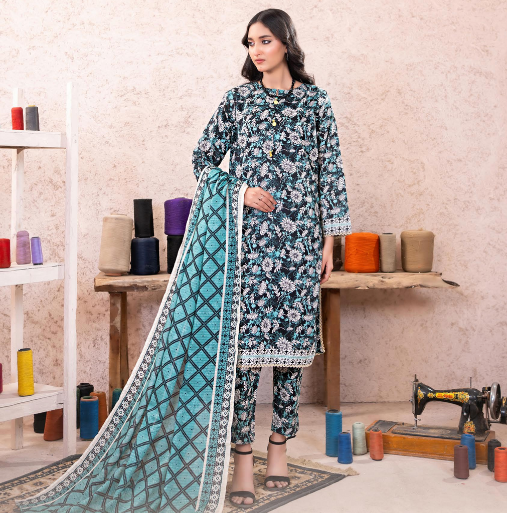 Zesh Printed Summer Lawn Drop 14 – 5