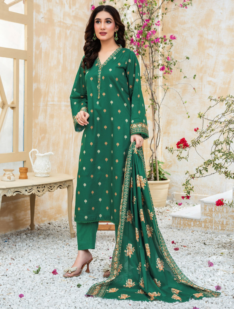 Dabiha Printed Lawn  D- 4