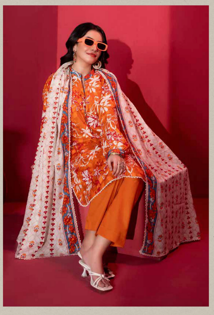 Zesh Printed Summer Lawn Drop 15  – 7