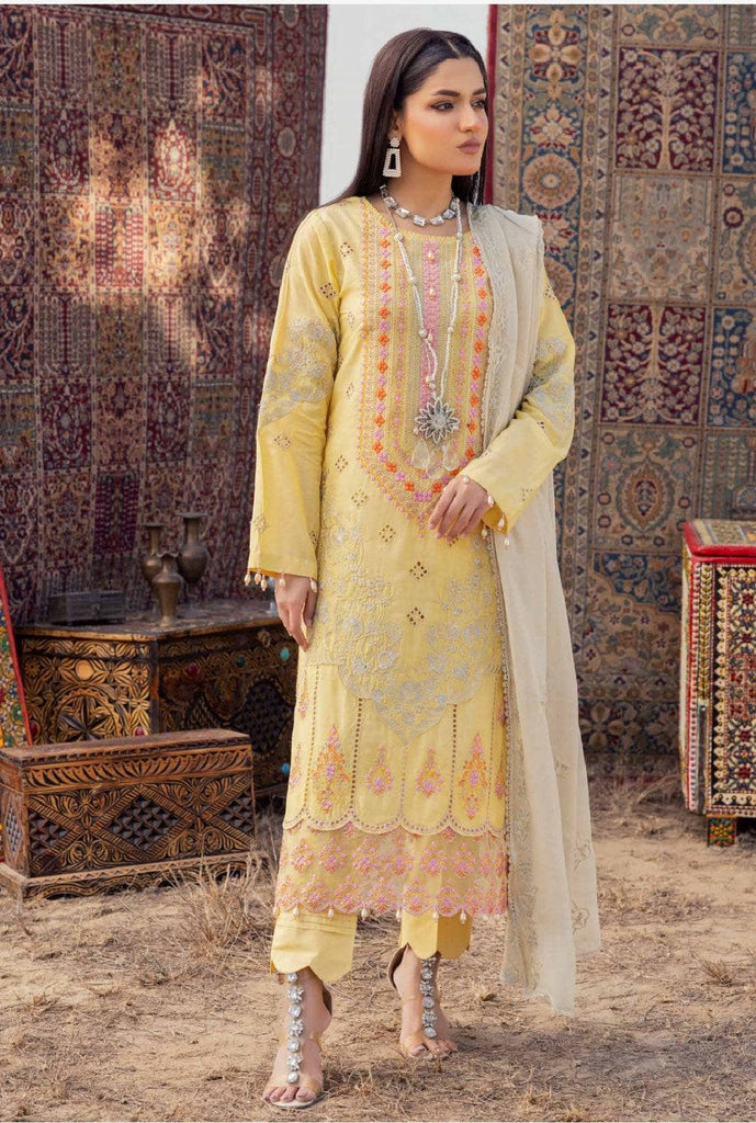 Adan's Libas Traditional Attire Lawn – Design-01