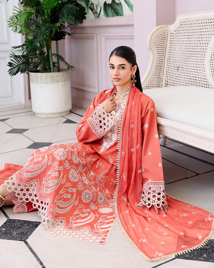 Roheenaz Veil of Summer Chikankari Lawn Edit – Soleil Blanc