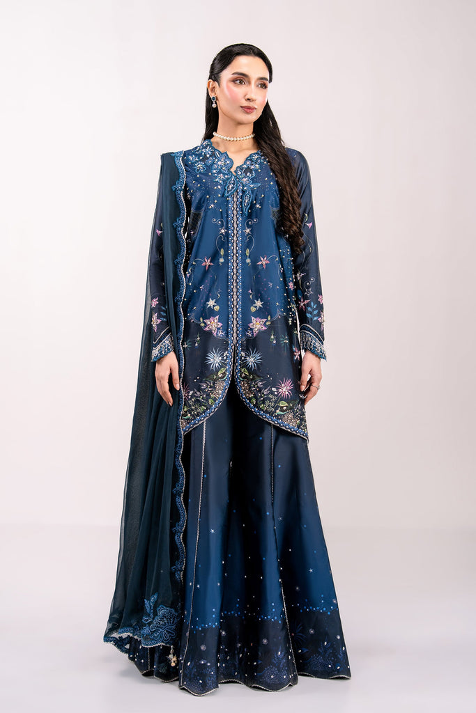 Qalamkar Luxe Silk Formals – QSL-06 NERINA