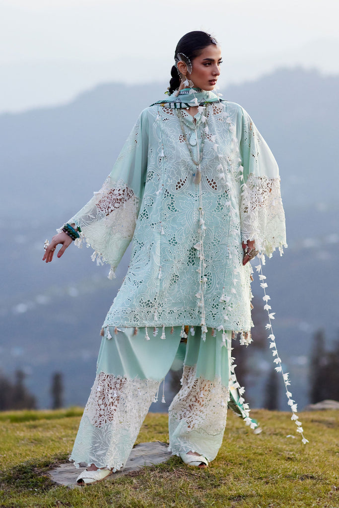 Elan Kashmee Luxury Eid Lawn – ZEVARÉ (EL26-07 A)