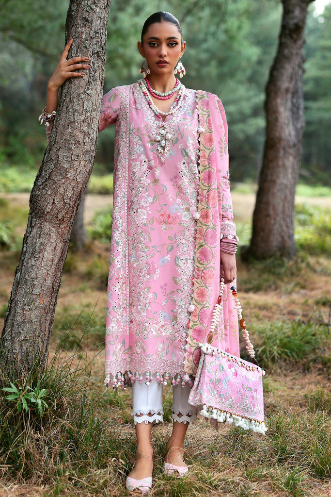 Zaha Neelum Luxury Lawn – ZAYANA (ZL25-01 A)