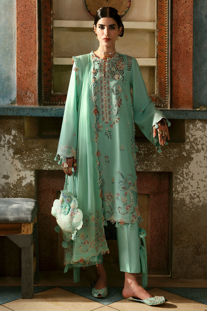 Zaha Festive Luxury Lawn – SEHER (ZF-25-05)