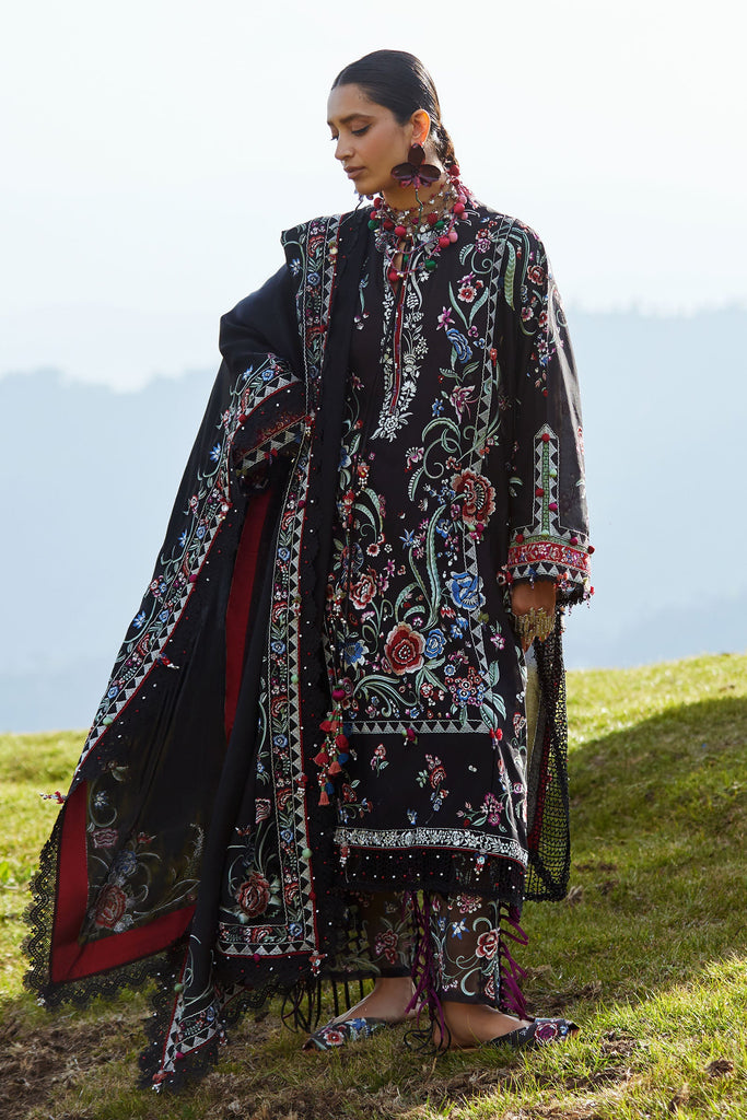 Elan Kashmee Luxury Eid Lawn – ZABAR (EL26-01 A)