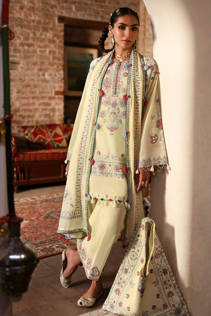 Zaha Festive Luxury Lawn – MEHERBANO (ZF-25-01)