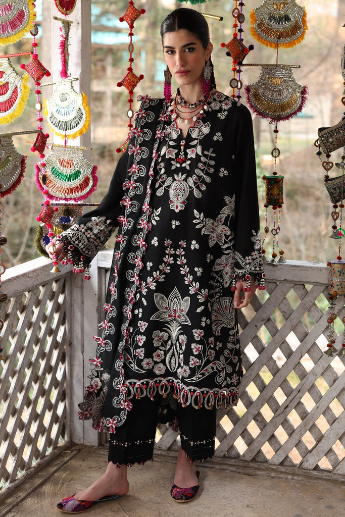 Zaha Neelum Luxury Lawn – AABROO (ZL25-05 B)