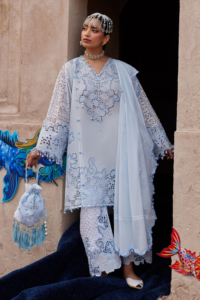 Elan Kashmee Luxury Eid Lawn – BRUMINE (EL26-02 A)