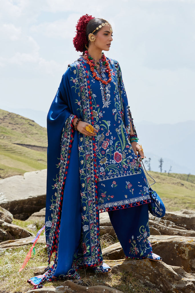 Elan Kashmee Luxury Eid Lawn – ZABAR (EL26-01 B)