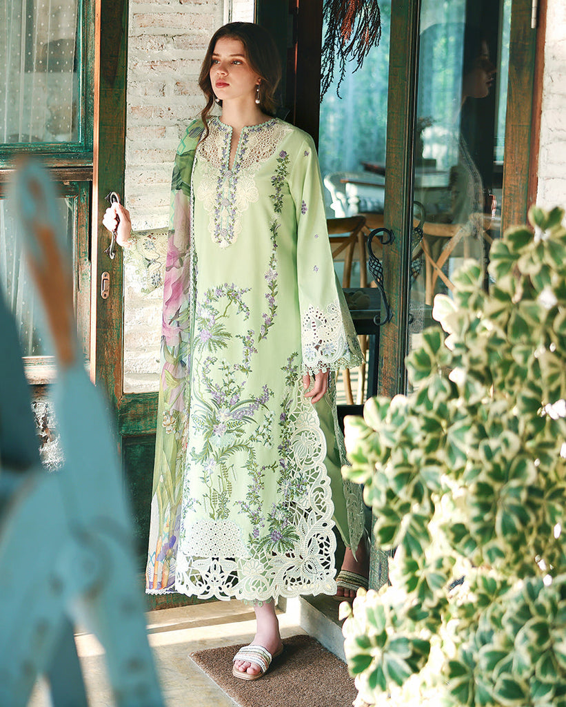 Mushq Secret Garden Lawn – Verdant Bloom