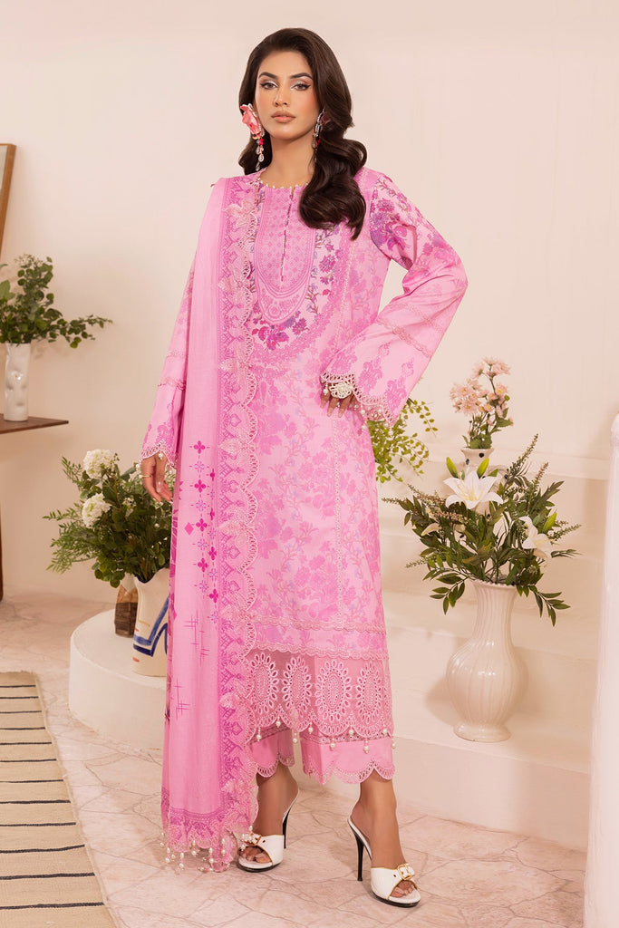 Charizma Range Embroidered Lawn – CRN5-14