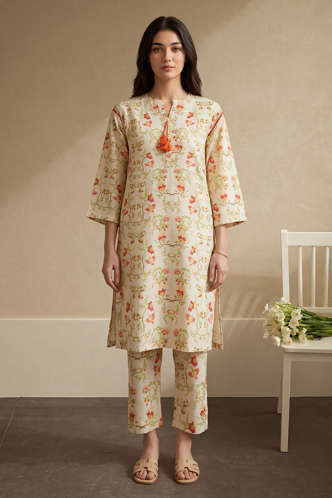 Zellbury Summer RTW – Kurta Trouser - 2606