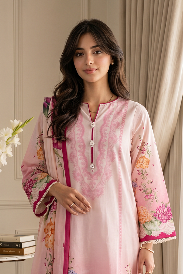 Zellbury Summer RTW – Kurta Dupatta - 2651