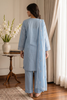 Zellbury Summer RTW – Embroidered Kurta Dupatta Trouser - 2585
