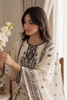 Zellbury Summer RTW – Embroidered Kurta Dupatta Trouser - 3250
