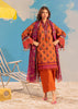 Bonanza Satrangi Tropical Horizons Lawn – Tangrine (WSS25P3013)
