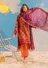 Bonanza Satrangi Tropical Horizons Lawn – Tangrine (WSS25P3013)