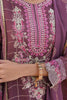 Zellbury Luxury Collection – Embroidered Shirt Shalwar Dupatta - Brown - Khaadi Net Suit WULC22E30356